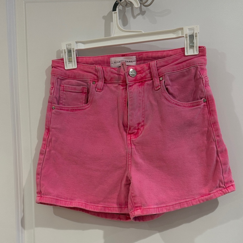 Risen Denim Shorts PINK